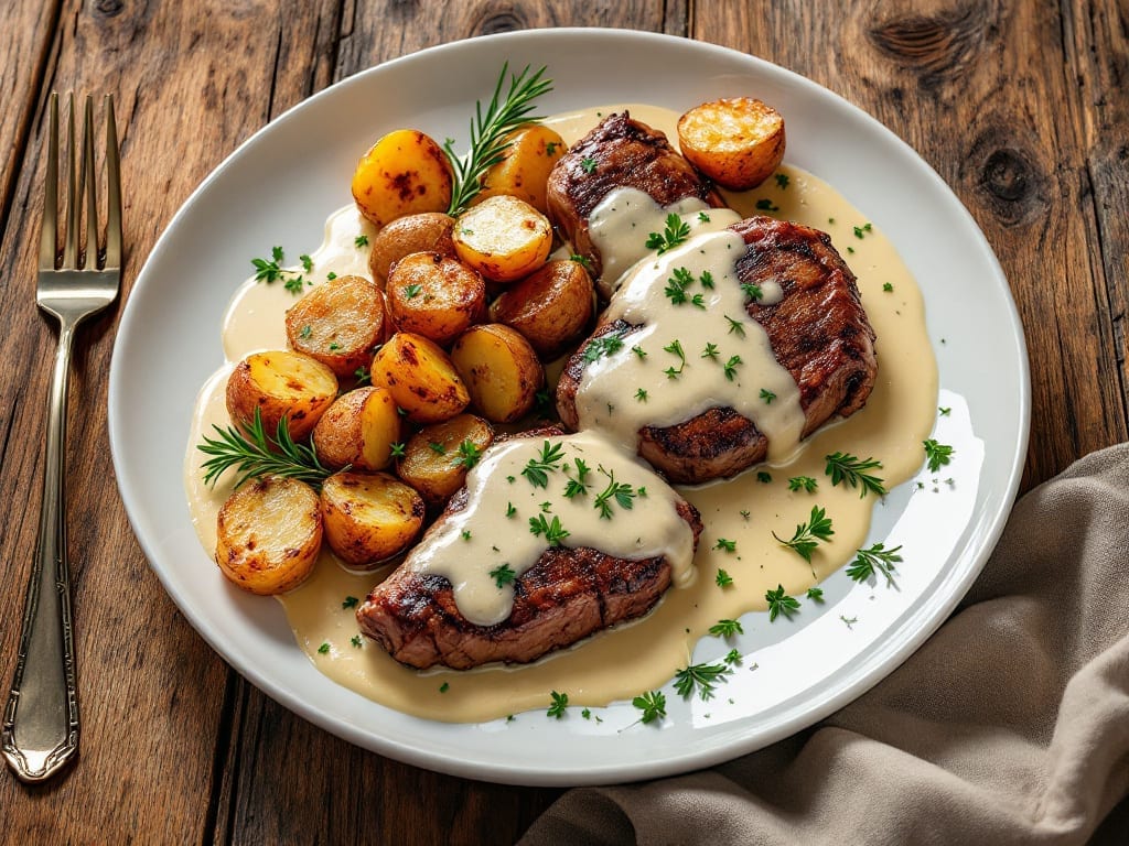 Chicken Livers With Potatoes Recipe: Pan-Seared Richness With Crispy Edges