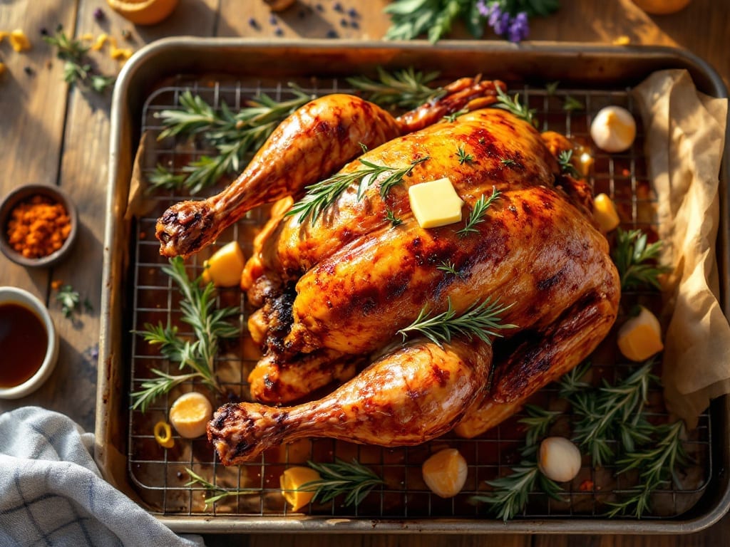 Roast Chicken Recipe: Herb-Infused Crisp Skin, Juicy Core in One Pan