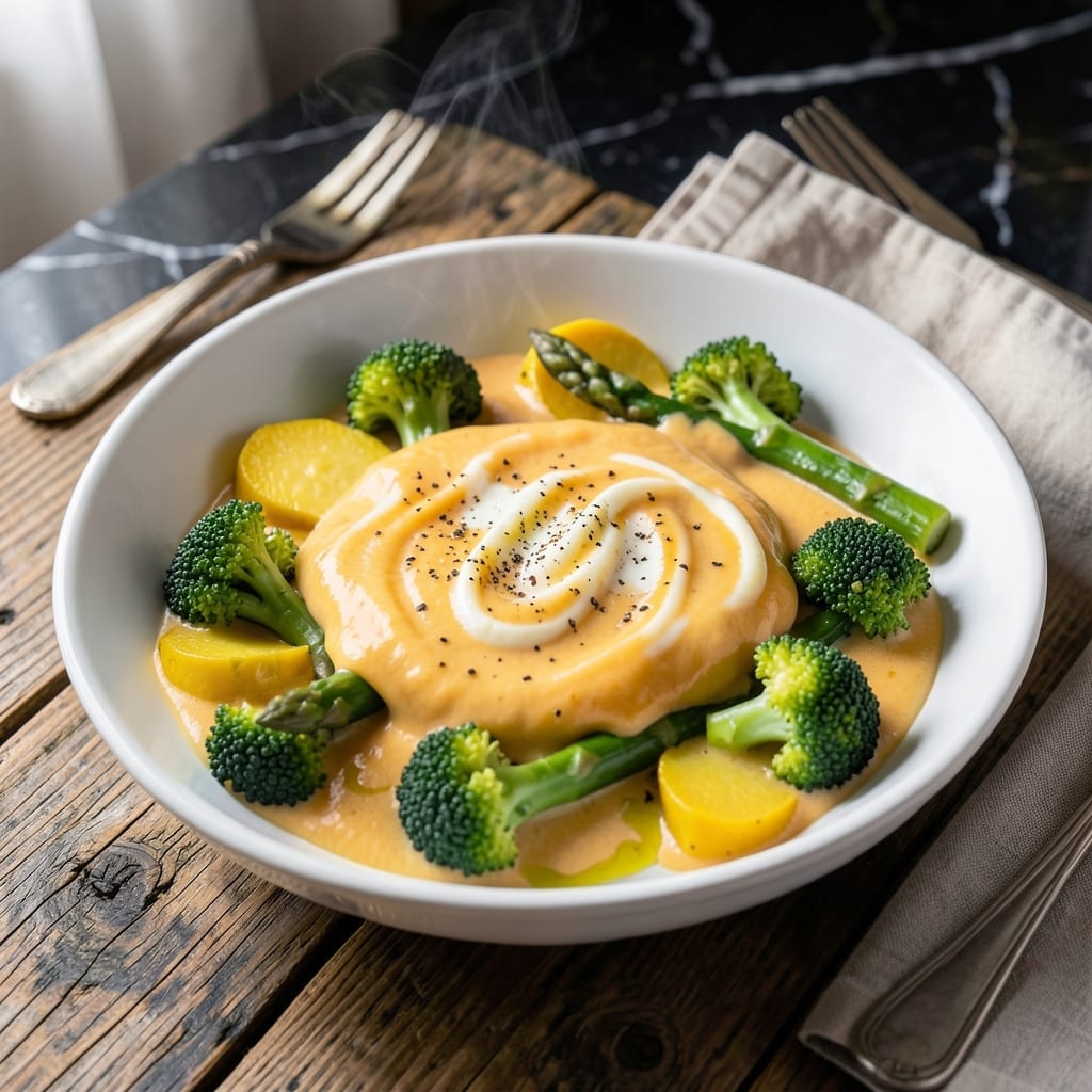 Velveeta Cheese Sauce Recipe for Vegetables: Smooth and Melty Drizzle