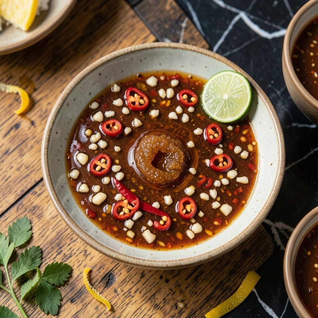 Cambodian Dipping Sauce Recipe: Tangy Lime and Fish Sauce Fusion