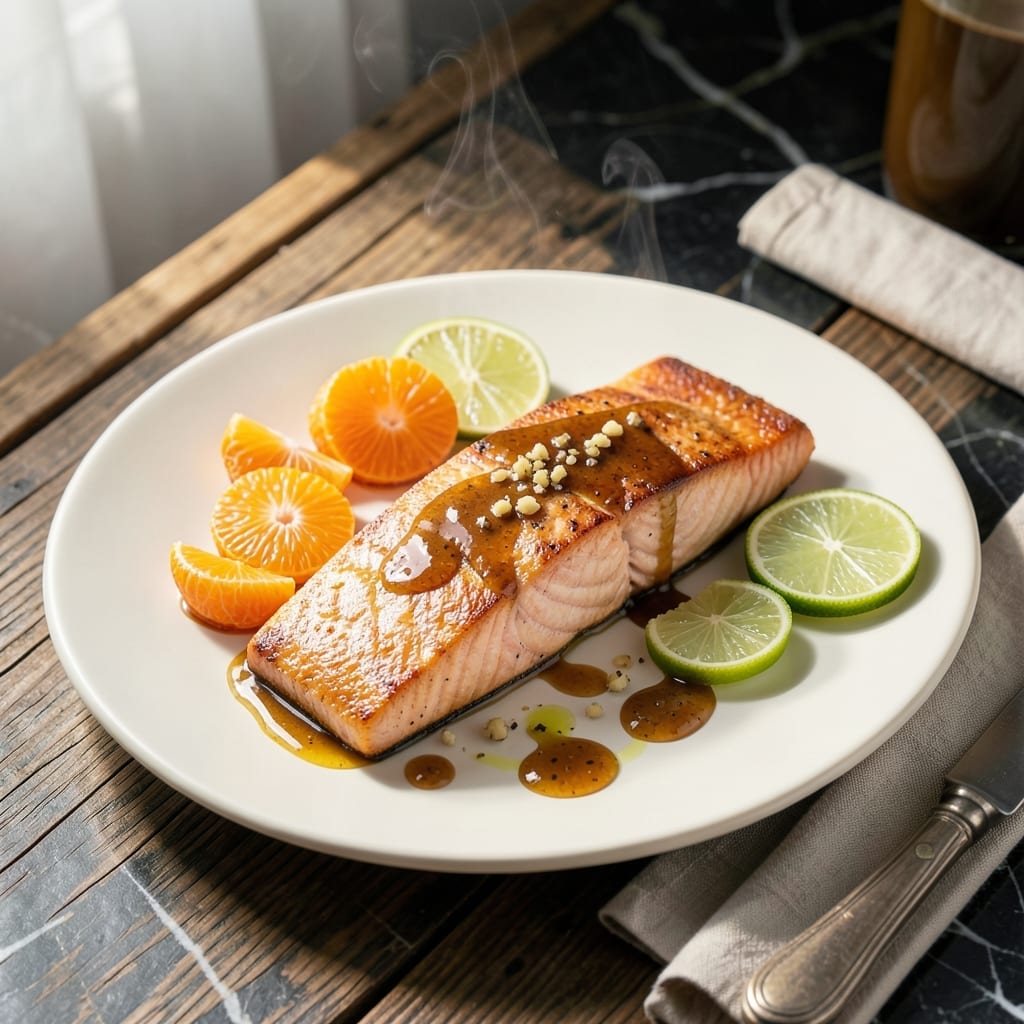 Citrus Sauce For Salmon Recipe: Zesty Glaze With Fresh Herb Brightness