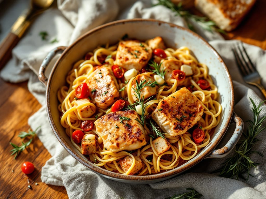 Tuscan Chicken Pasta Recipe: Sun-Dried Tomato and Garlic Butter Magic Tuscan Chicken Pasta Recipe: Sun-Dried Tomato and Garlic Butter Magic