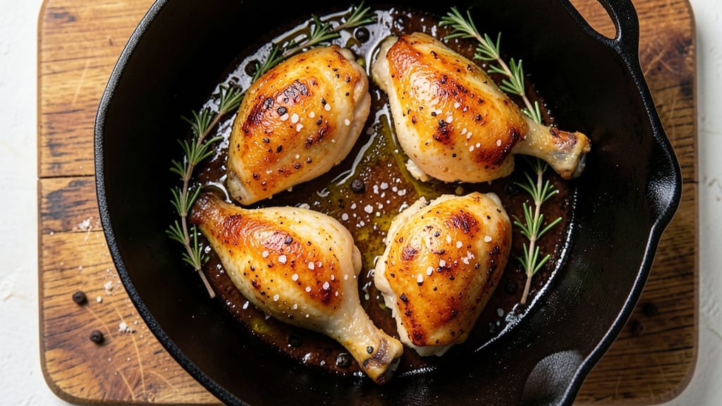 Chicken Legs in Dutch Oven Recipe: Crispy-Skinned, Juicy-Core Magic