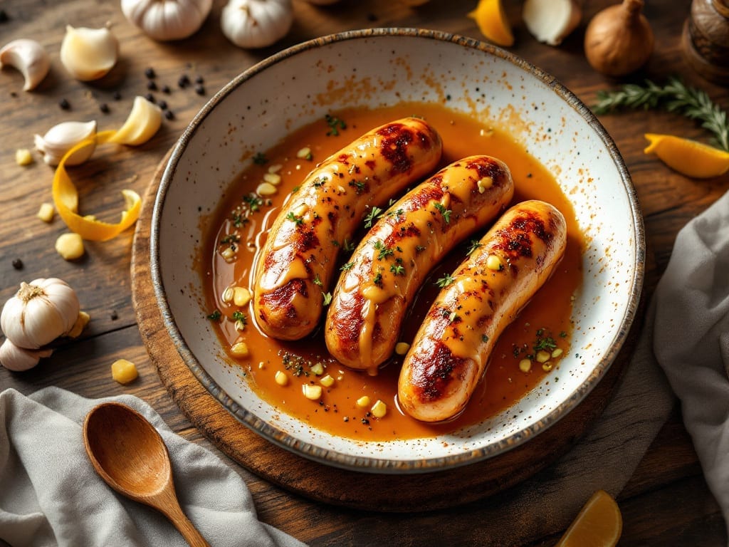Chicken Franks Recipe: Smoky Garlic Butter Baked to Stay Crispy