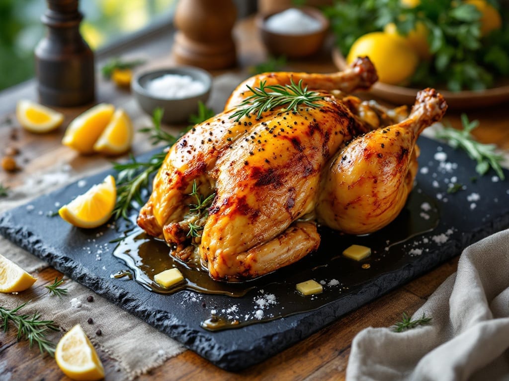 Roasted Chicken Recipe: High-Heat Crisp Skin and Juicy Core