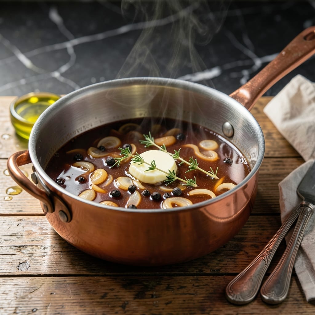 Port Sauce Recipe: Classic Red Wine Reduction for Steak