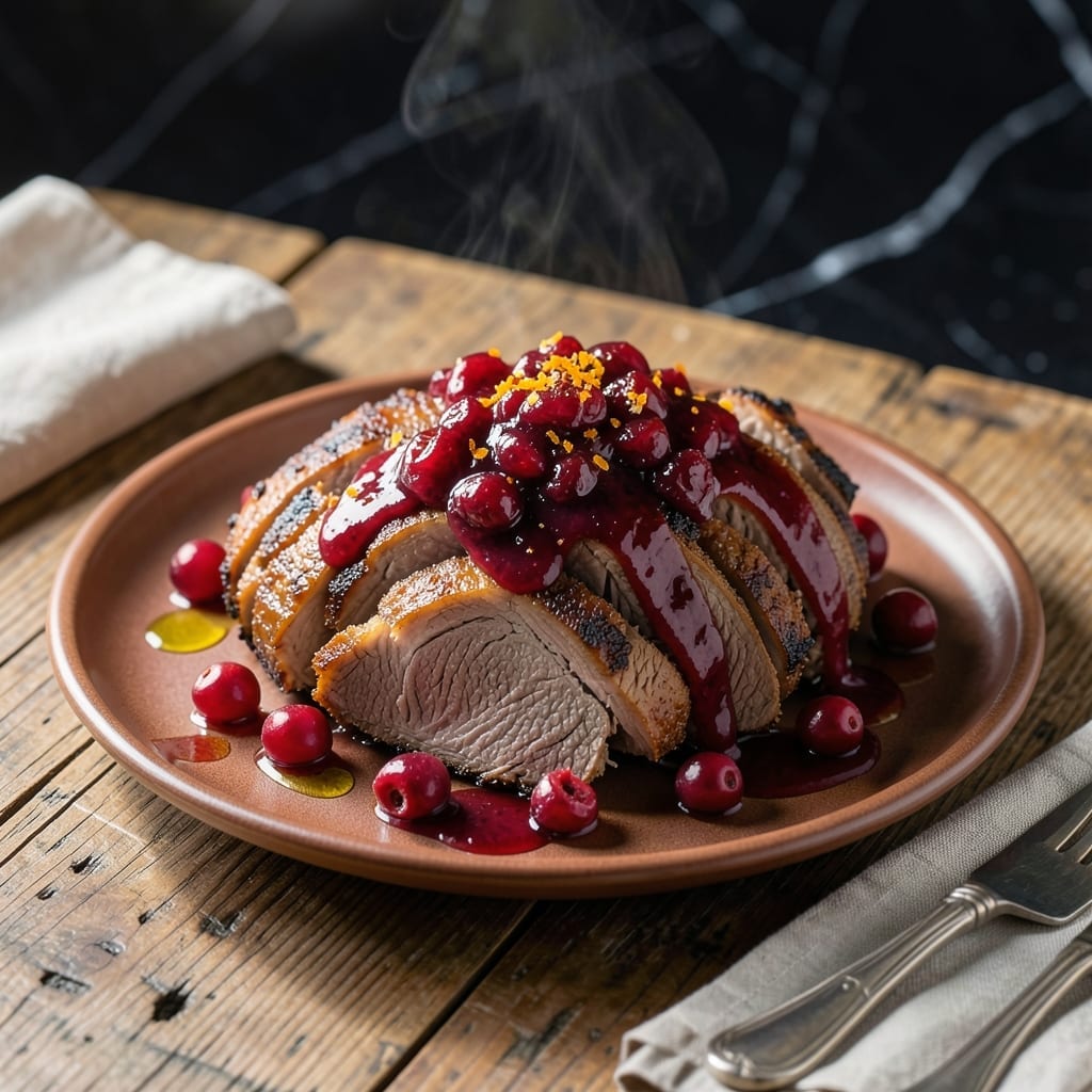 Brisket With Cranberry Sauce Recipe: Slow-Cooked Holiday Richness
