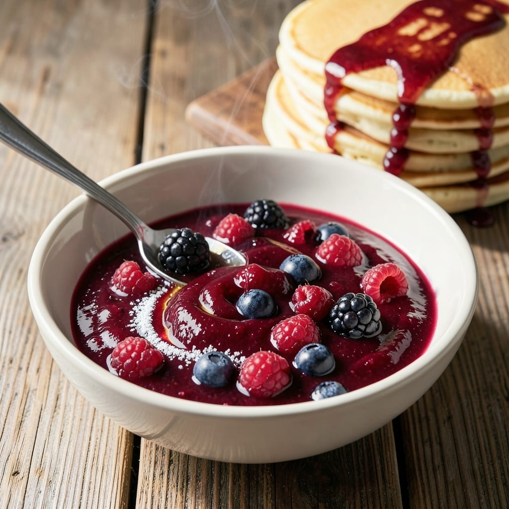 Berry Sauce Recipe for Pancakes: Fruit-Forward Syrup in Minutes