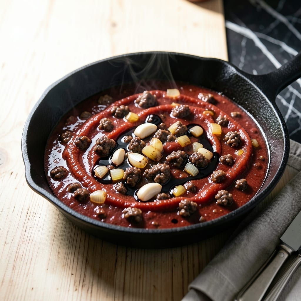 Beef Meat Sauce Recipe: Rich Umami Depth for Pasta Night