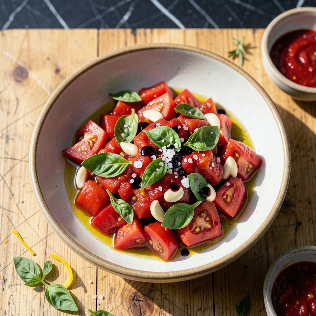 No Cook Pasta Sauce Recipe: Fresh Basil and Tomato Fusion