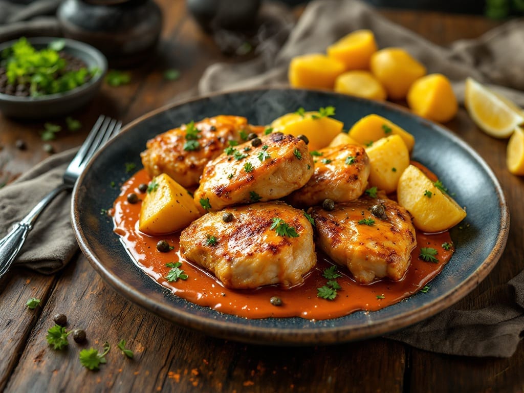 Colombian Chicken Recipe: Ajiaco-Style Stew With Creamy Potato Topping