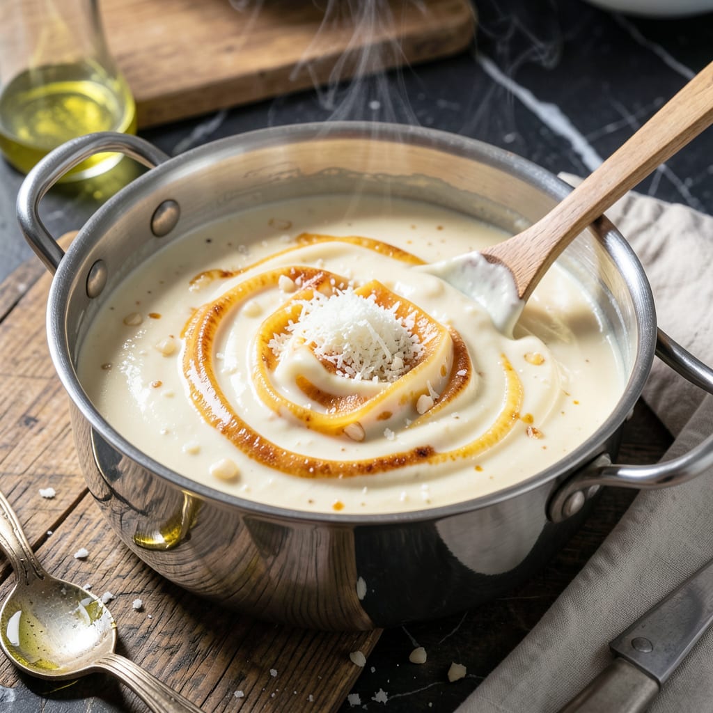 Complete 1 Gallon Alfredo Sauce Recipe: Rich Creamy Base for Crowd Sized Pasta overview image