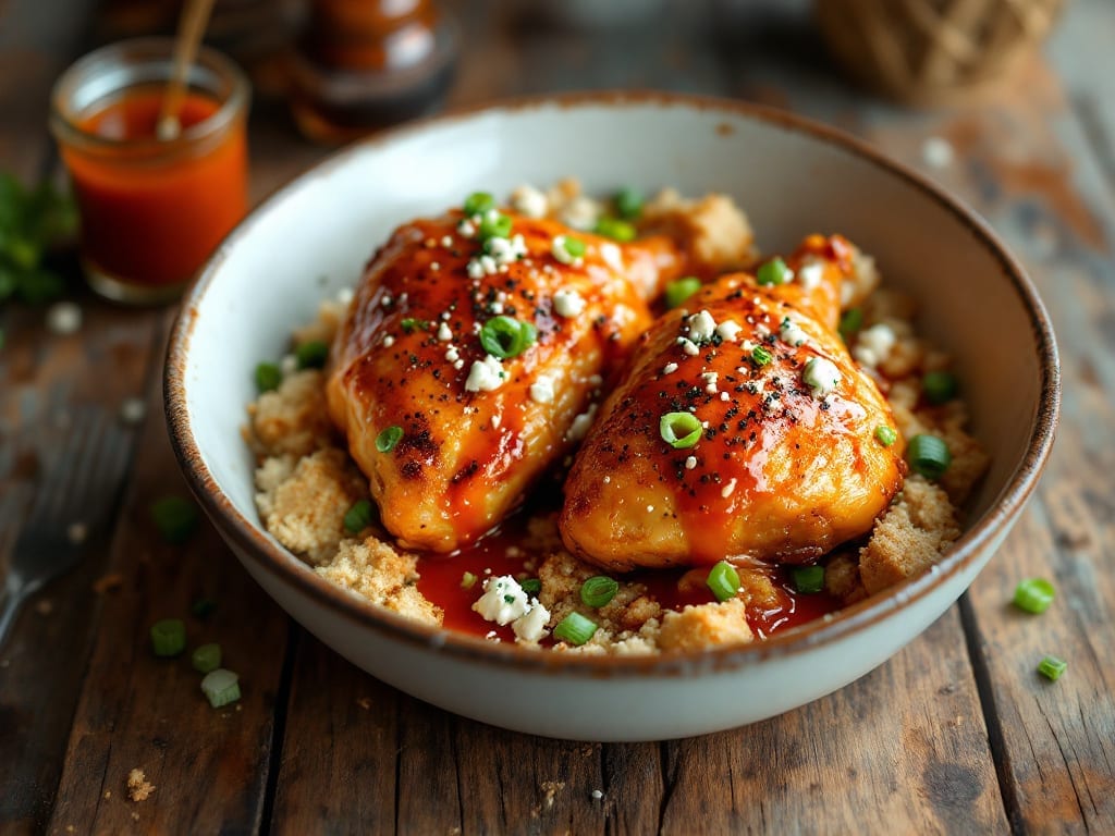 Buff Chicken Recipe: Smoky Hot Sauce Crunch With Melty Cheese