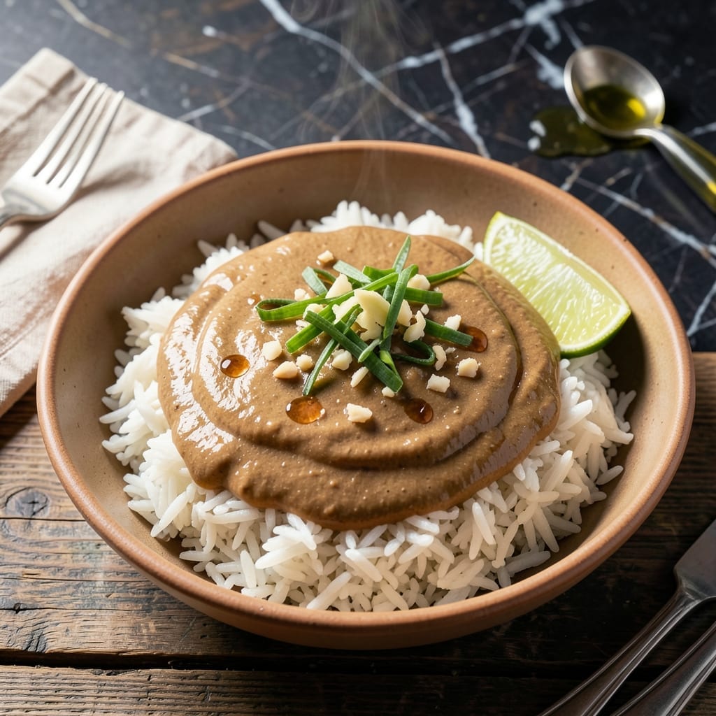 Coconut Peanut Sauce Recipe: Creamy Thai-Inspired Dipping Delight