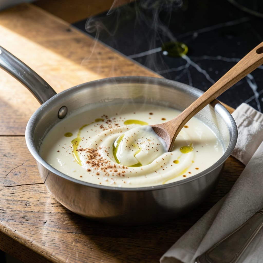 Recipe for White Sauce for Vegetables: Velvety Béchamel with Fresh Herb Notes Recipe for White Sauce for Vegetables: Velvety Béchamel with Fresh Herb Notes