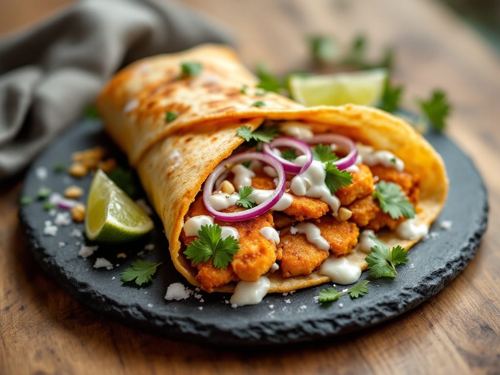 Chicken Wrap Recipe: Crispy Tortilla-Crusted Protein Packed in 15 Minutes Chicken Wrap Recipe: Crispy Tortilla-Crusted Protein Packed in 15 Minutes