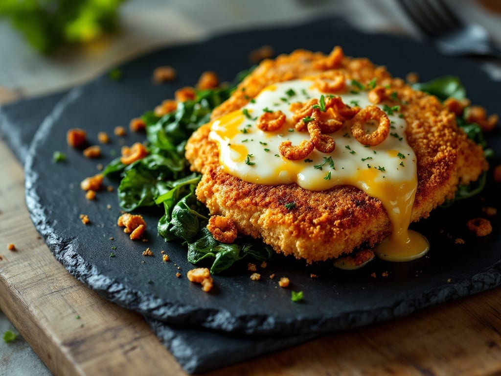 Steve's Lava Chicken Recipe: Crispy Parmesan Crust With Molten Cheese Surprise