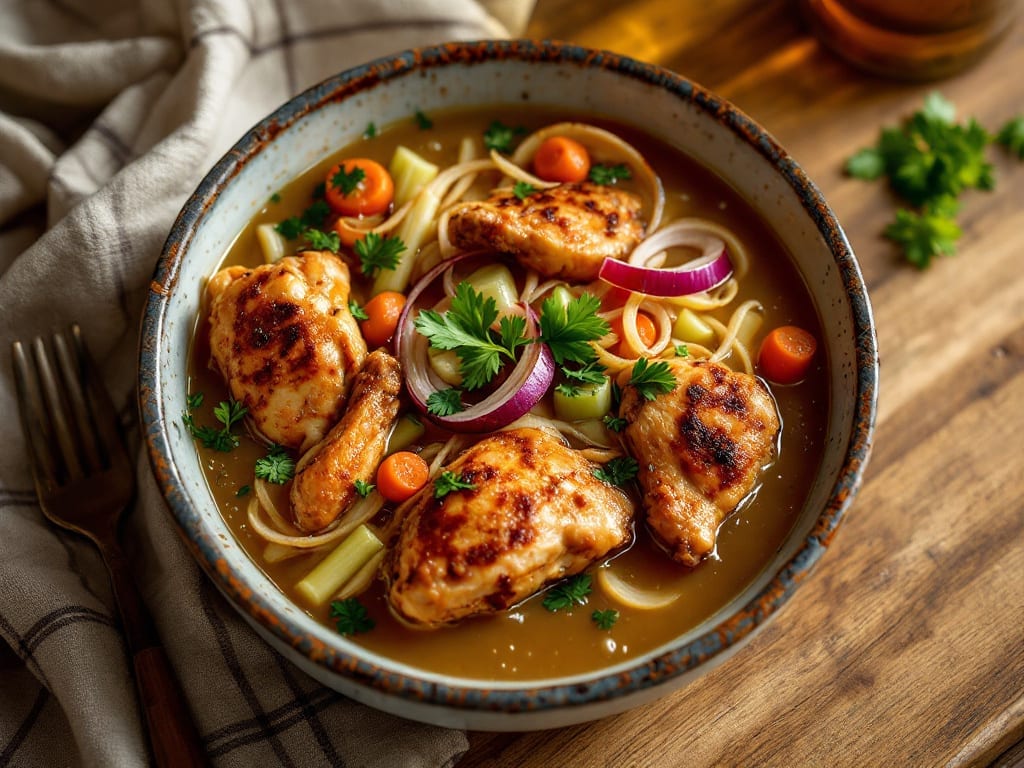 Chick-Fil-A Copycat Chicken Soup Recipe: Herb-Infused Broth with Tender Chicken and Creamy Swirl