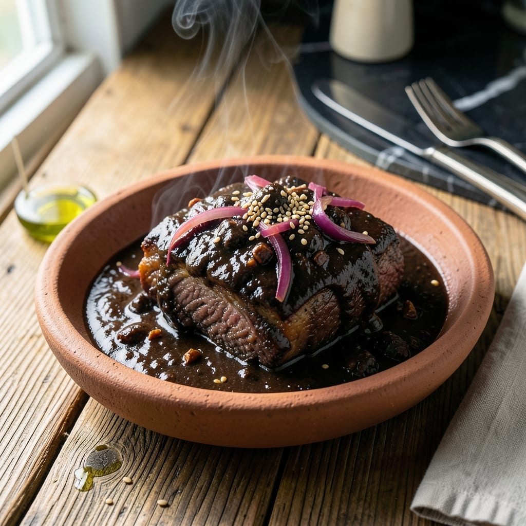 Beef Mole Sauce Recipe: Complex Depth From Chocolate and Spices Beef Mole Sauce Recipe: Complex Depth From Chocolate and Spices