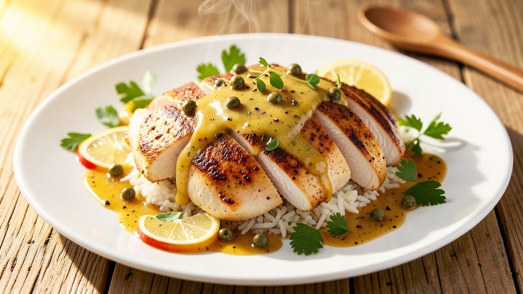 Alton Brown's Chicken Piccata Recipe: Lemon-Caper Crisp With Juicy Bites