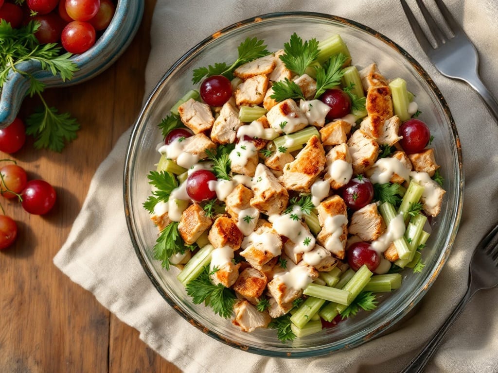 Copycat Ingles Chicken Salad Recipe: Crunchy Celery and Herb-Packed Bites