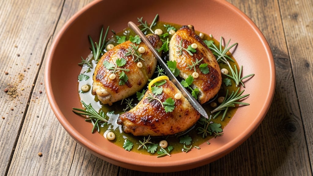 Boneless Chicken Thighs Recipe: Crispy Herb-Crusted Bites With Zero Dryness
