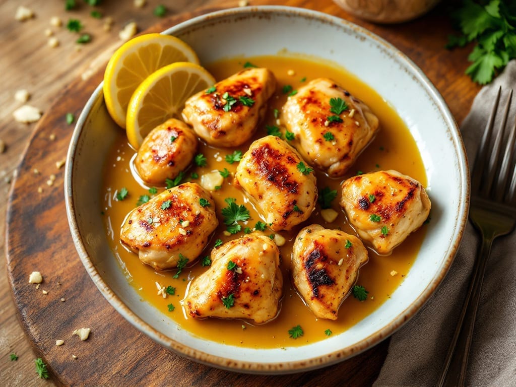 Rachael Ray's Chicken Recipe: One-Pan Lemon Garlic Butter Bites