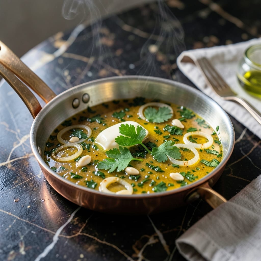Parsley Liquor Sauce Recipe: Herbal Depth for Seafood Pairings