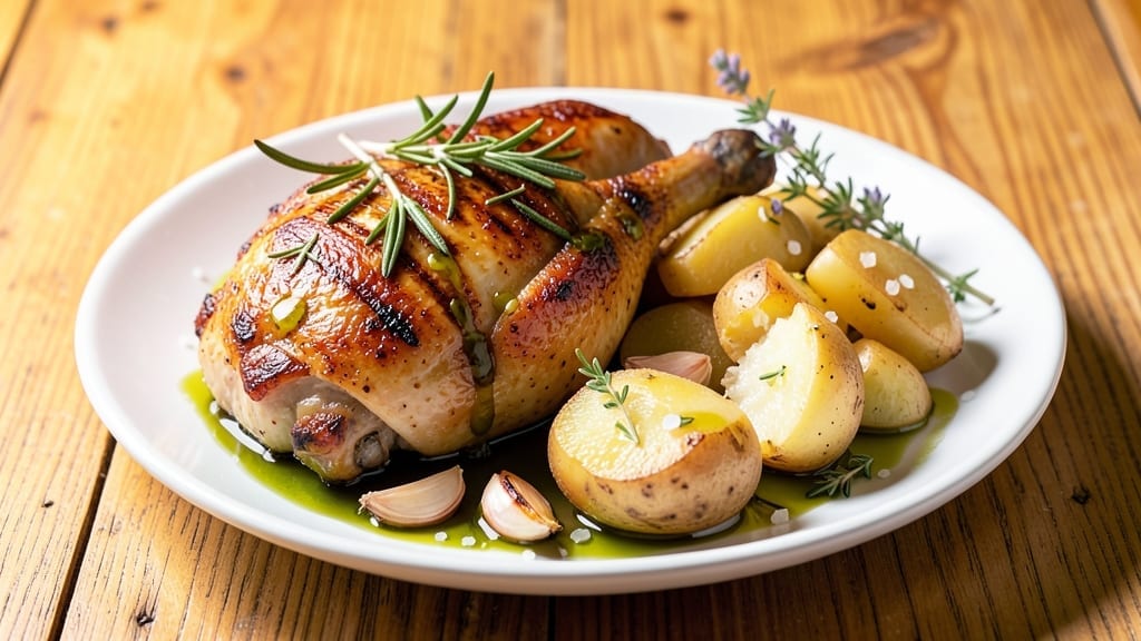 Nelson's Chicken and Potatoes Recipe: Herb-Infused Roast with Caramelized Crisp
