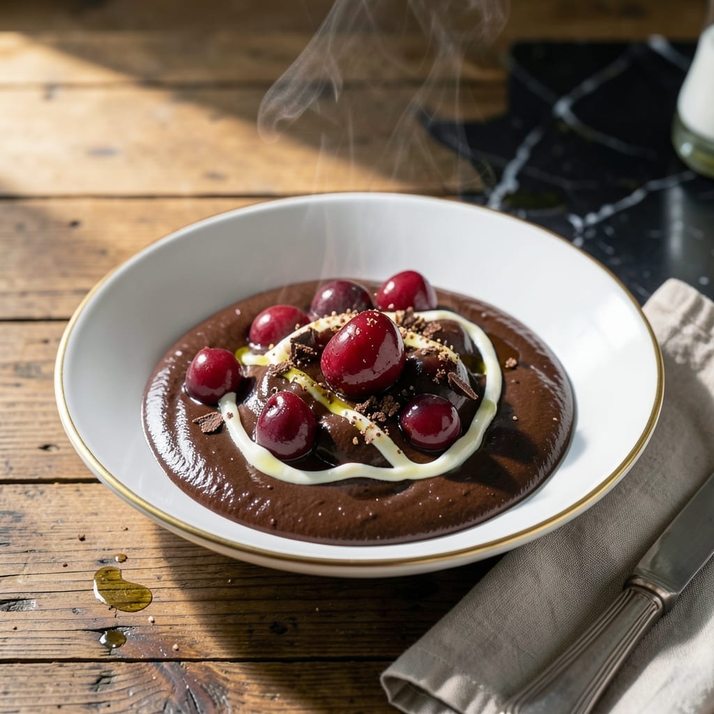 Chocolate Cherry Sauce Recipe: Rich and Fruity Drizzle for Desserts