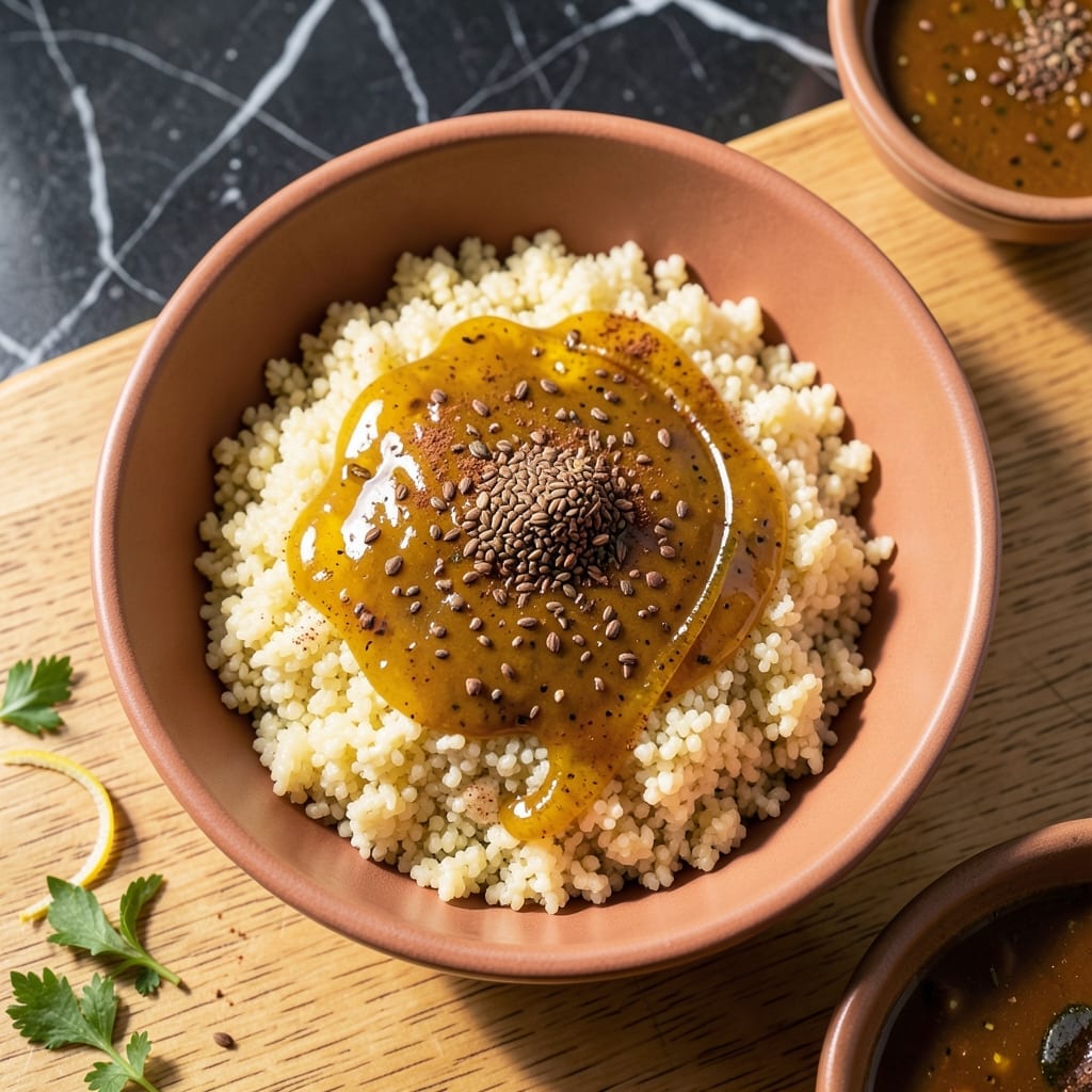 Couscous Sauce Recipe: Moroccan-Spiced Drizzle for Grain Dishes