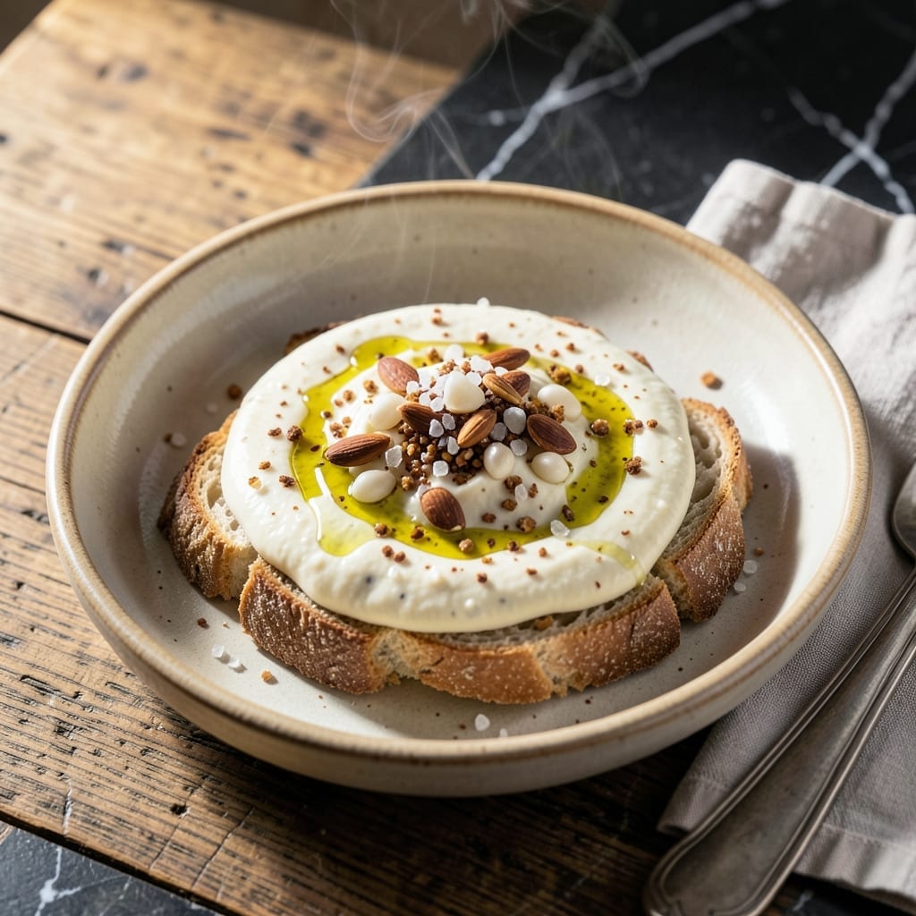 Andalusian Sauce Recipe: Tangy Almond and Garlic Emulsion