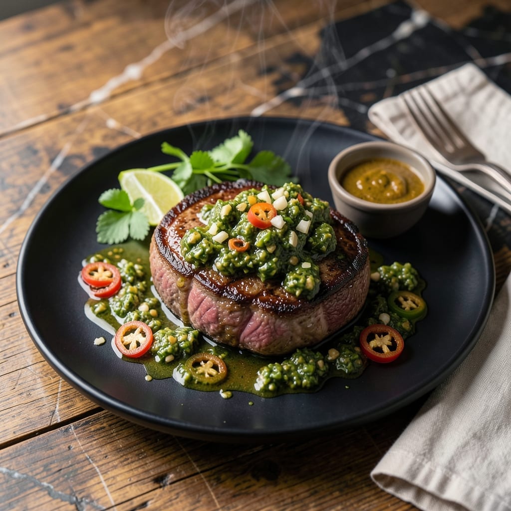 Cilantro Steak Sauce Recipe: Zesty Green Blend for Grilled Meats