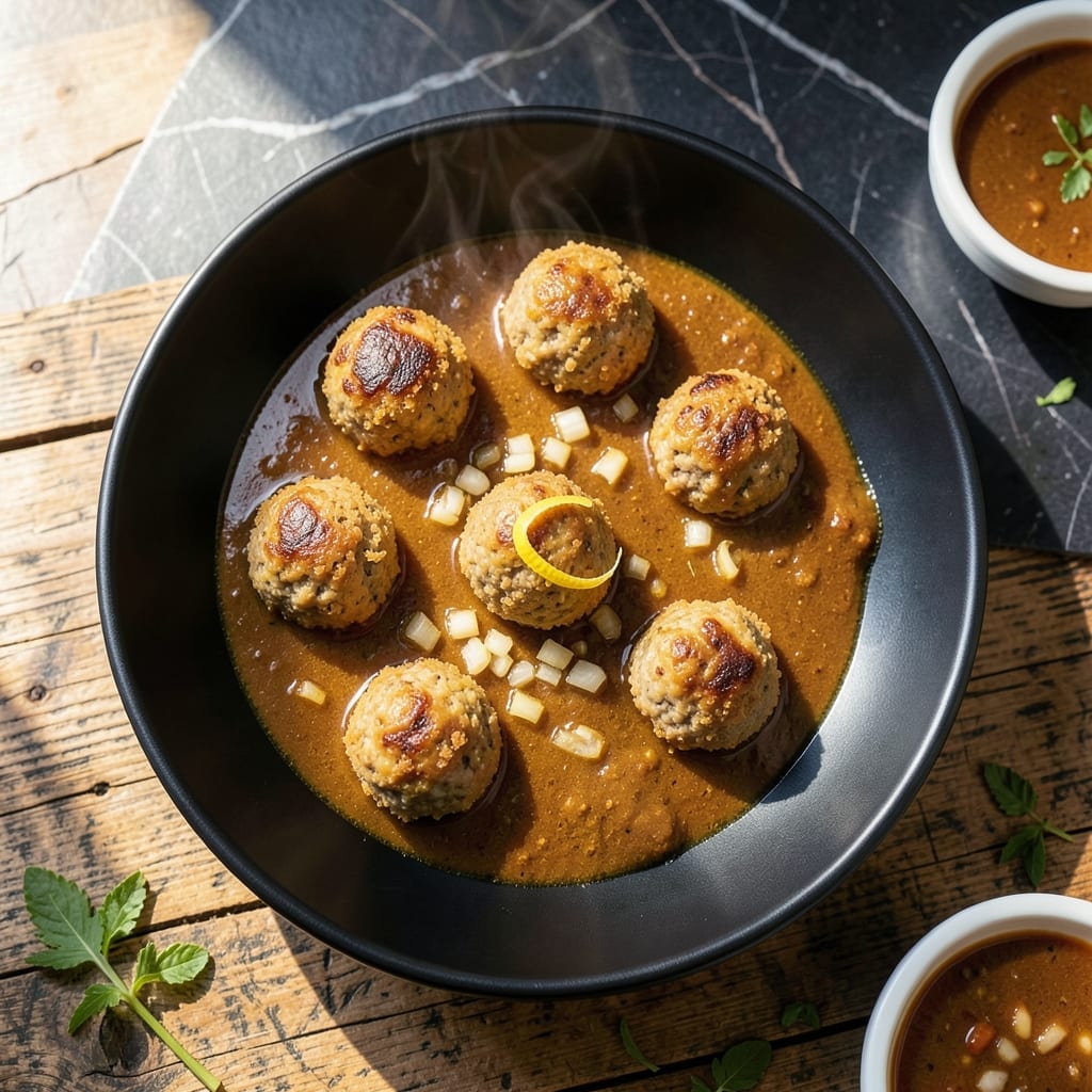 Meatballs in Curry Sauce Recipe: Fragrant Spices With Melt-in-Your-Mouth Bites