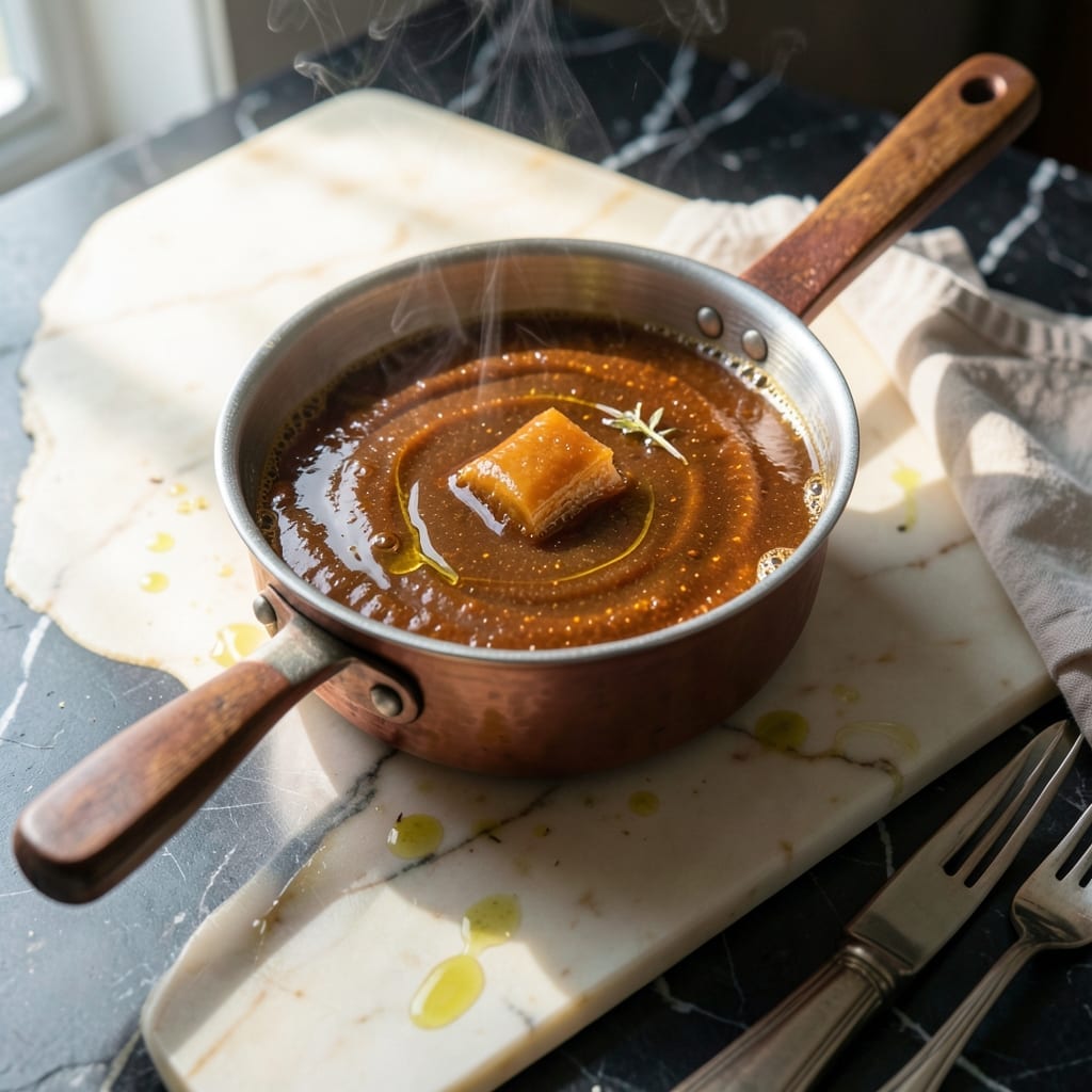 Baklava Sauce Recipe: Honeyed Syrup With Rosewater Infusion