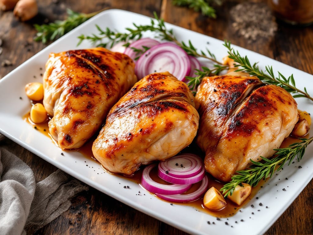 Boiled Chicken Thighs Recipe: Silky Tender Meat in 30 Minutes