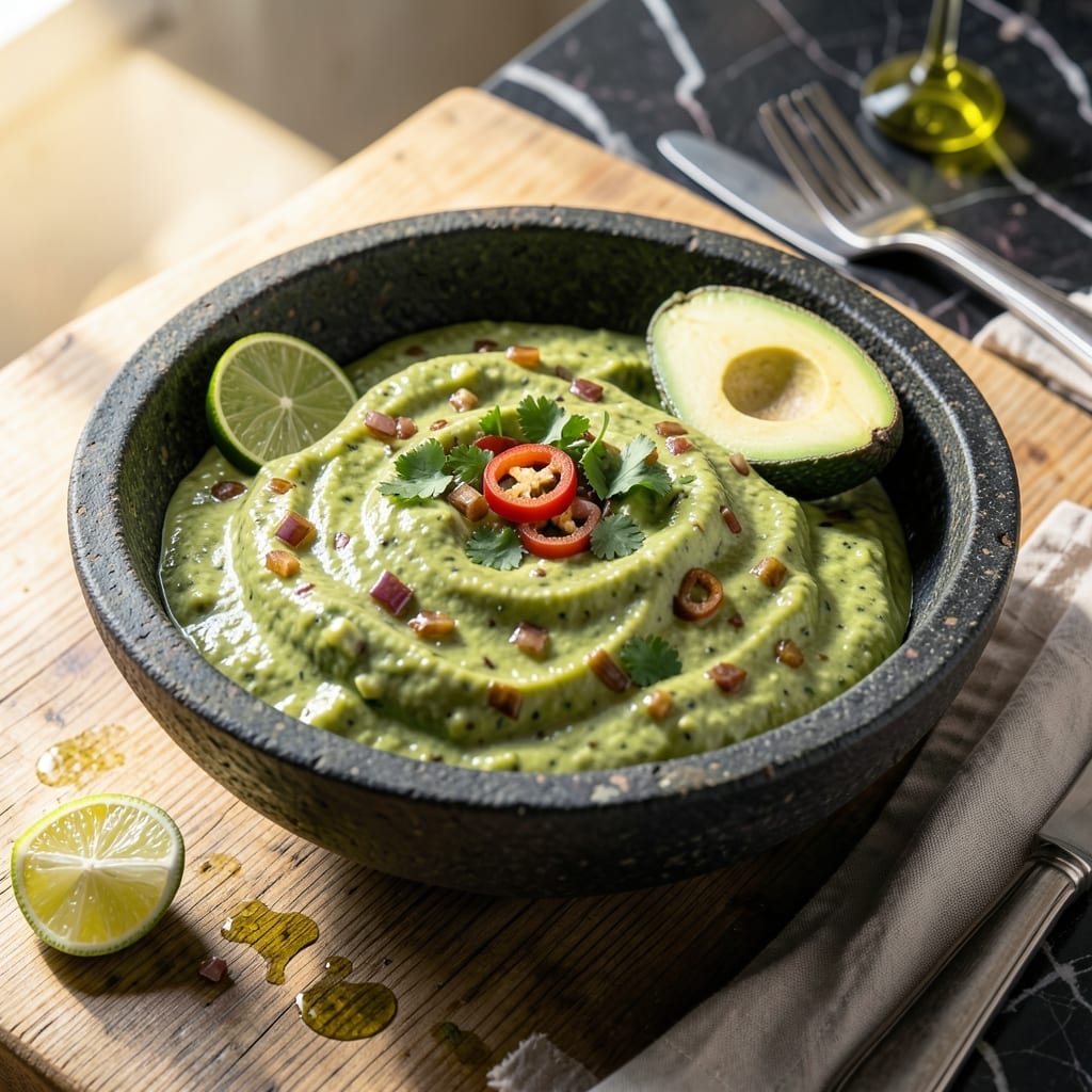 Mexican Avocado Sauce Recipe: Silky Lime-Infused Creaminess