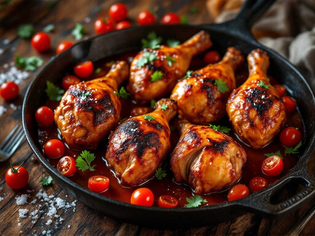 BBQ Chicken Legs Recipe: Smoky-Spiced Crunch With Fall-Off-Bones Meat