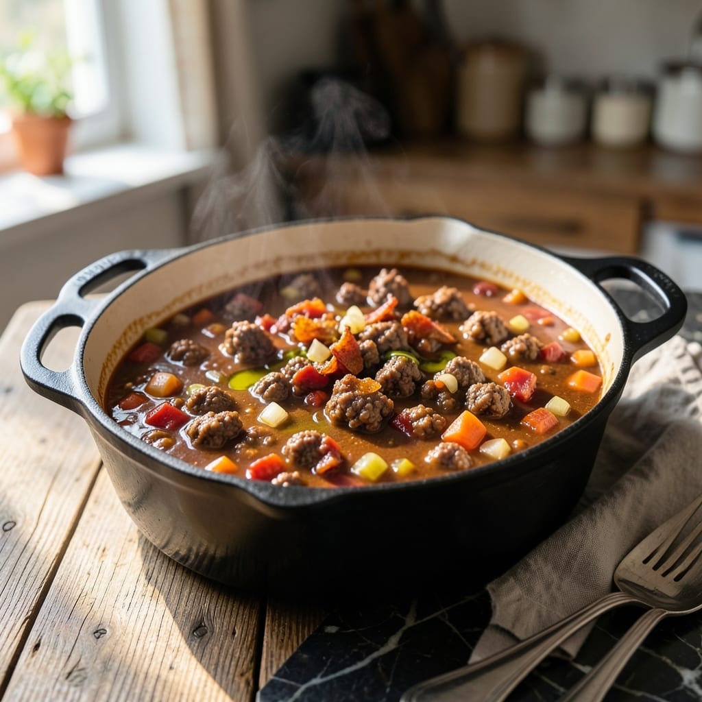 Meaty Bolognese Sauce Recipe: Slow-Simmered Italian Richness