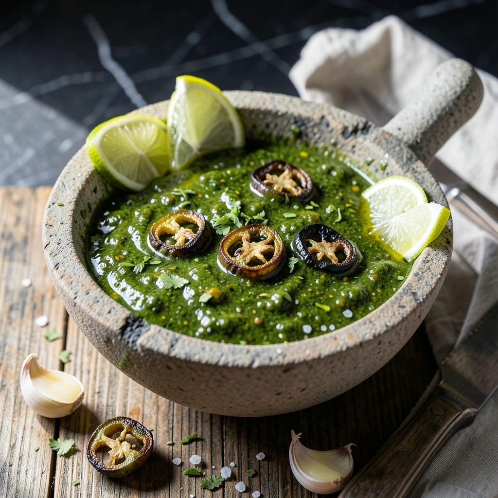 Verde Hot Sauce Recipe: Smoky Green Chile Heat