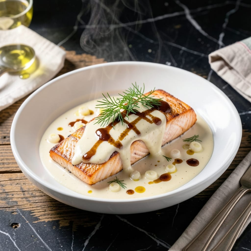 Creamy Salmon Sauce Recipe: Dill-Infused Richness for Seafood Lovers