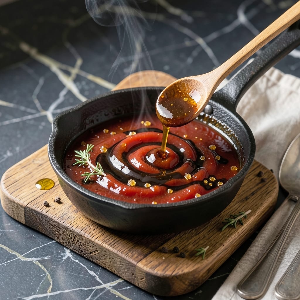 Brown Sugar Barbecue Sauce Recipe: Molasses-Rich Sweet and Tangy Glaze
