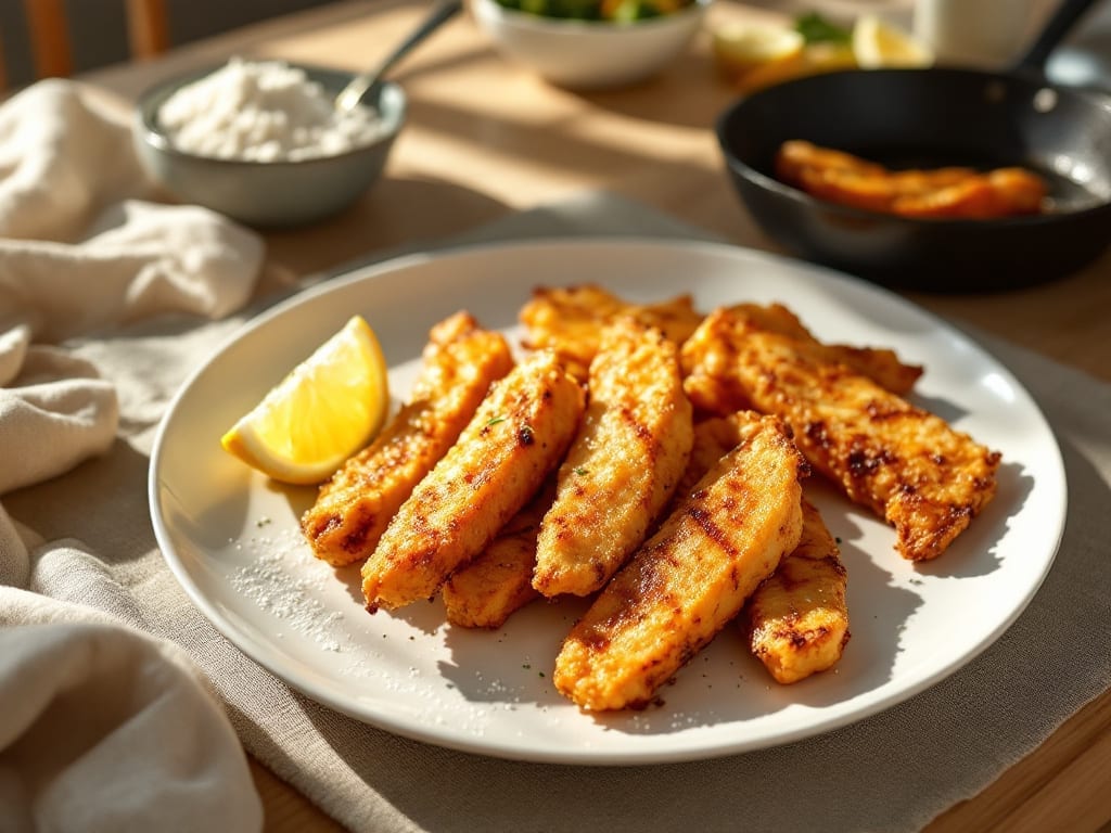 Chicken Strips Stove Top Recipe: Fluffy Interiors, Crispy Crust Without Frying