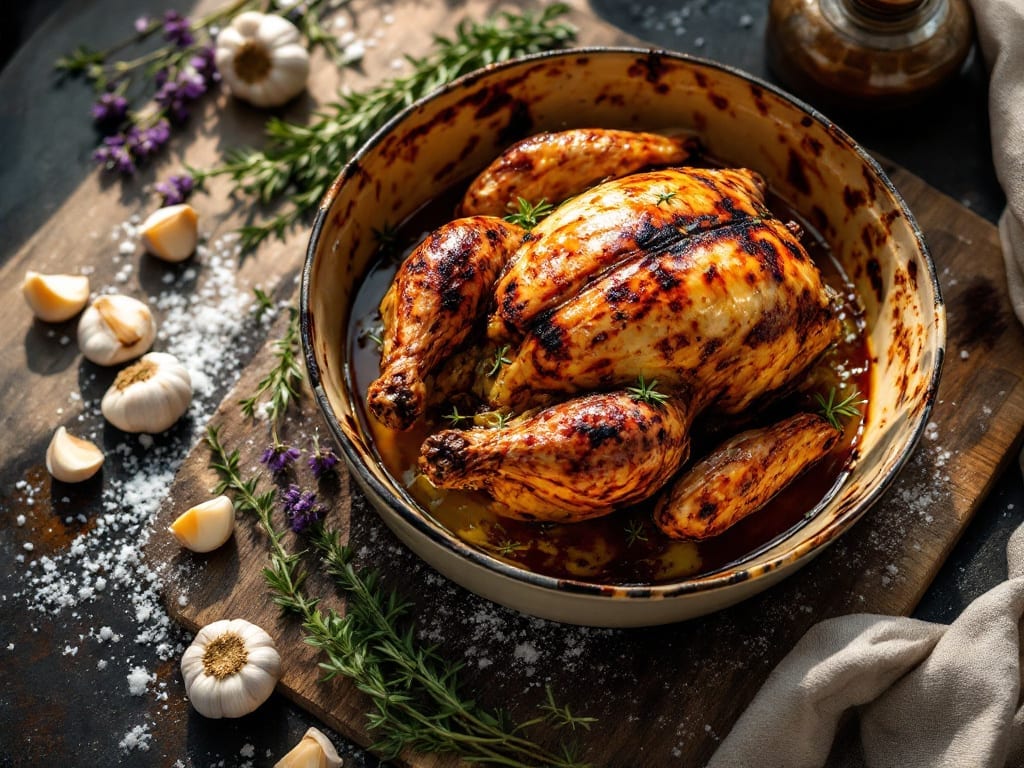 Old-Fashioned Roast Chicken Recipe: Golden Crisp Skin With Juicy, Flavorful Centers