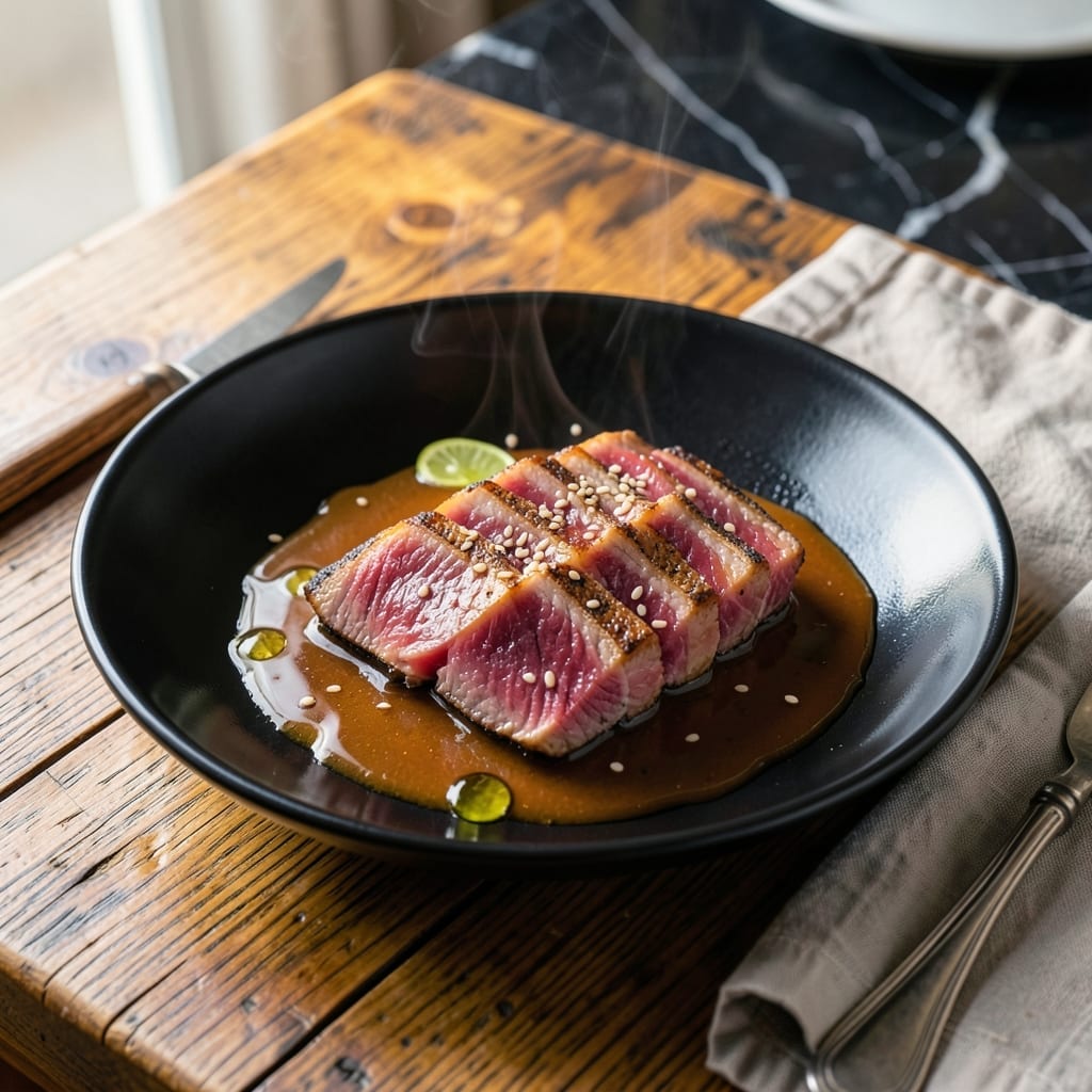 Seared Tuna Sauce Recipe: Silky Ponzu Glaze for Fresh Cuts Seared Tuna Sauce Recipe: Silky Ponzu Glaze for Fresh Cuts
