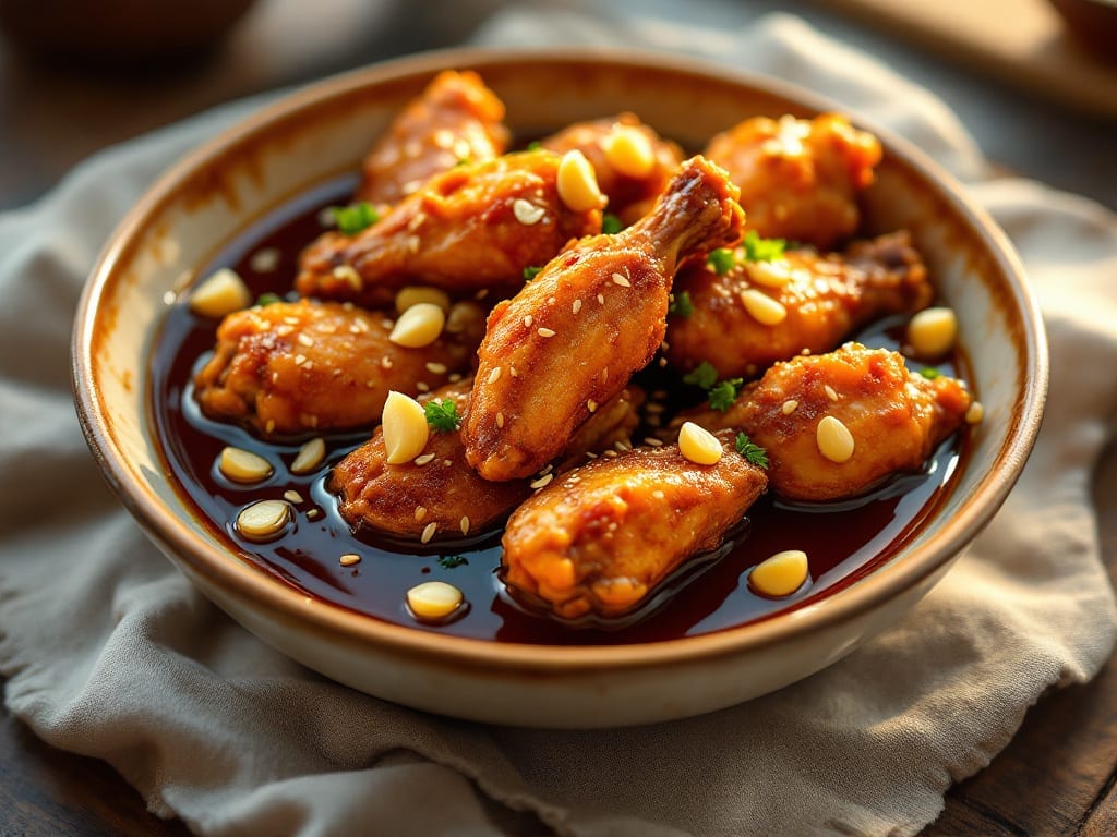 Soy Garlic Chicken Wings Recipe: Umami Bomb With Crispy Skin and Sticky Glaze