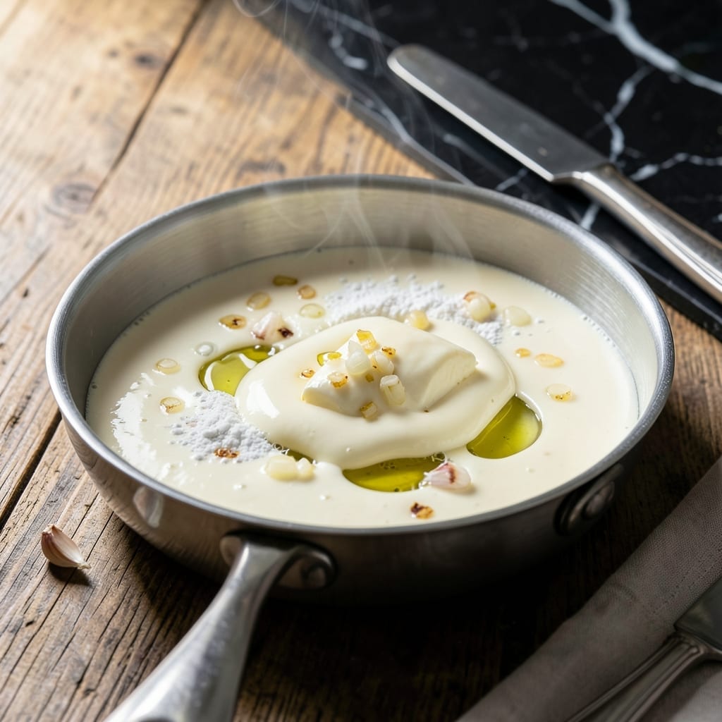 Creamy White Wine Sauce Recipe: Silky Emulsion for Pasta and Seafood