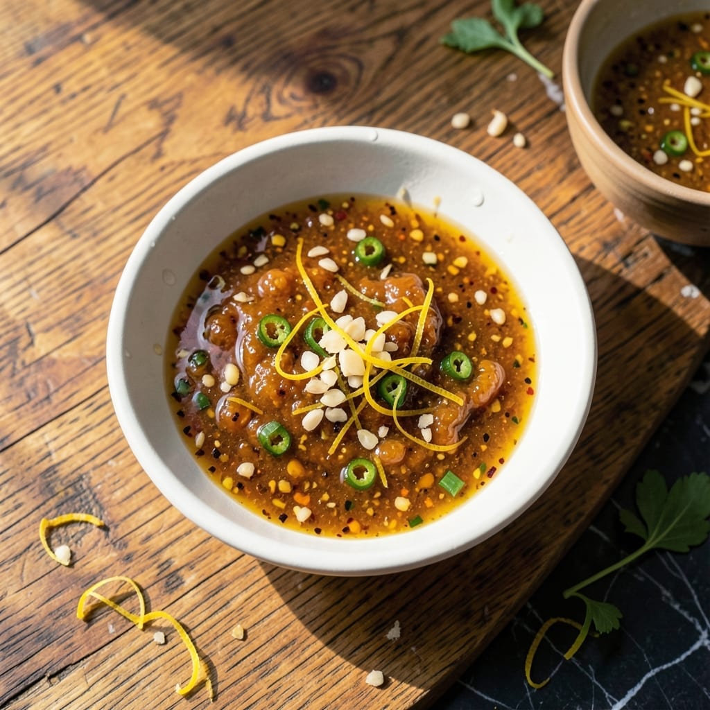 Yuzu Kosho Sauce Recipe: Spicy Citrus Heat for Dipping and Drizzling Yuzu Kosho Sauce Recipe: Spicy Citrus Heat for Dipping and Drizzling