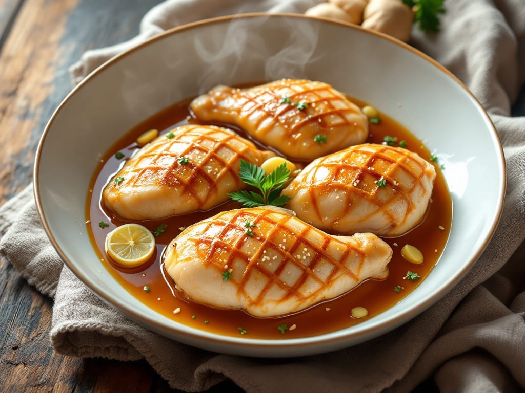 Steamed Chicken Recipe: Light and Flavorful in 20 Minutes