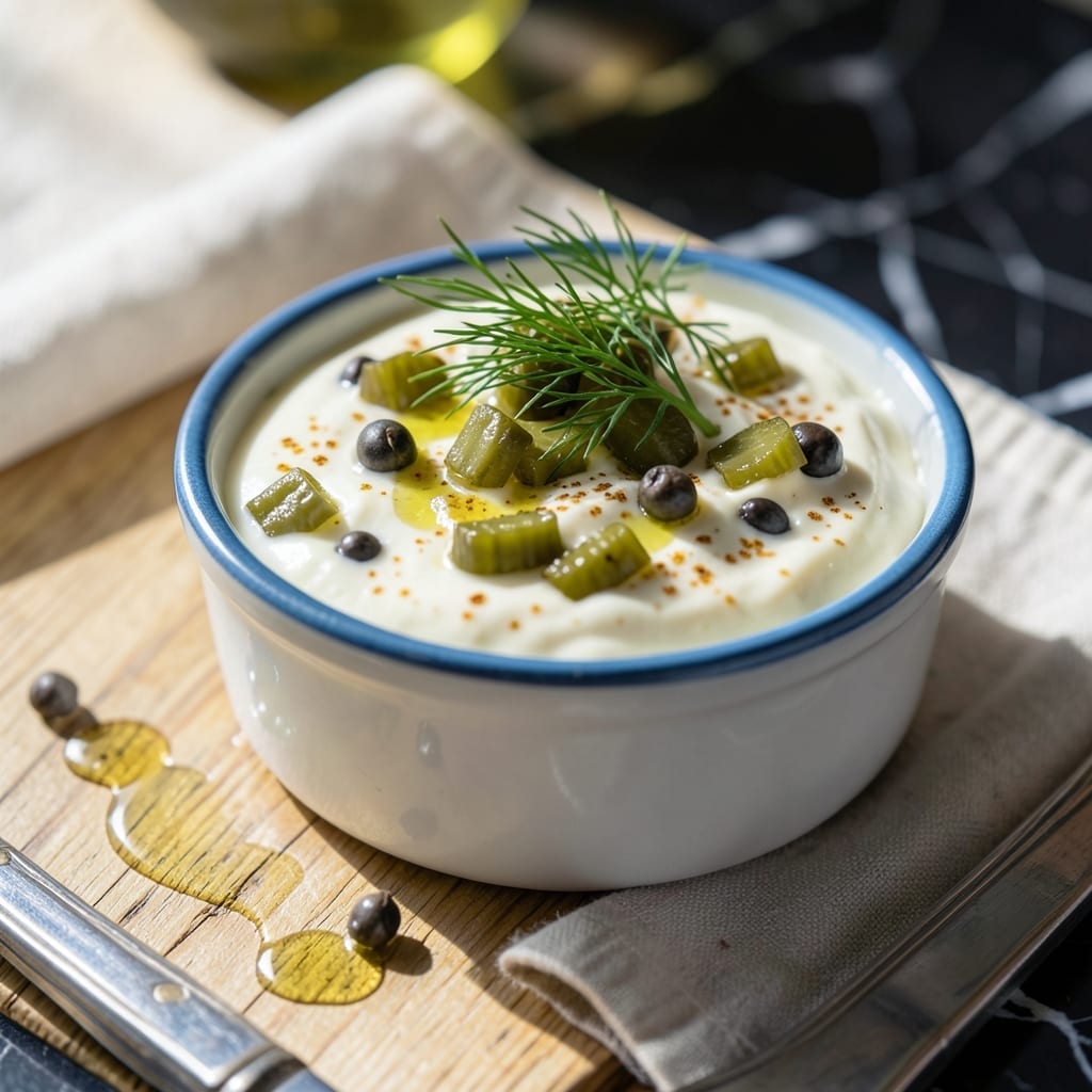 Chunky Tartar Sauce Recipe: Tangy Pickle and Caper Blend
